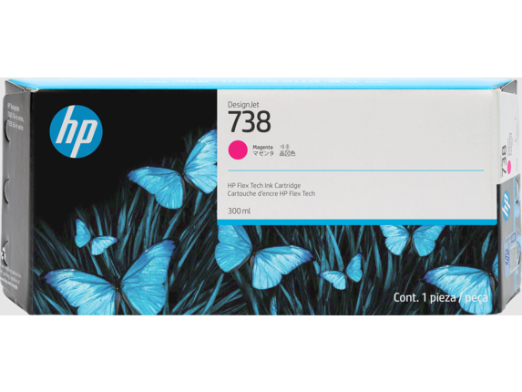 HP - 738 300-ml Magenta DesignJet Ink Cartridge, 676M7A price history on PriceWatchPro