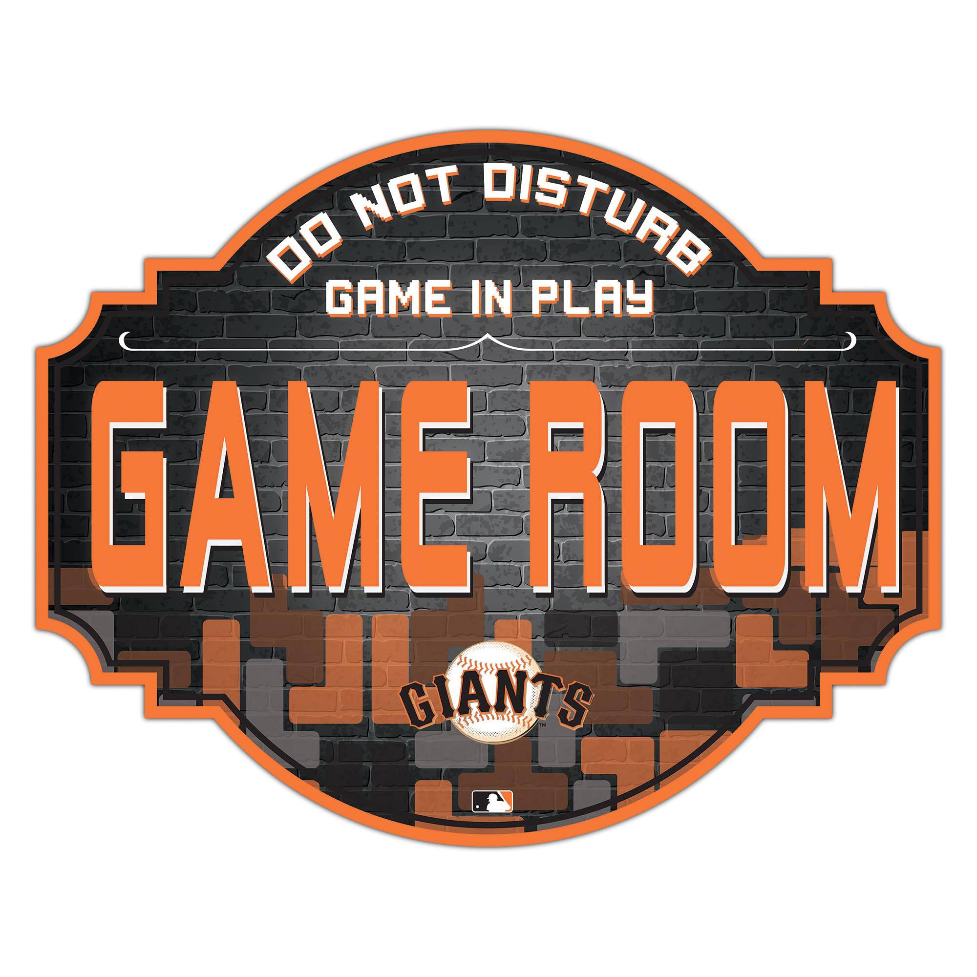 San Francisco Giants 12'' Game Room Tavern Sign