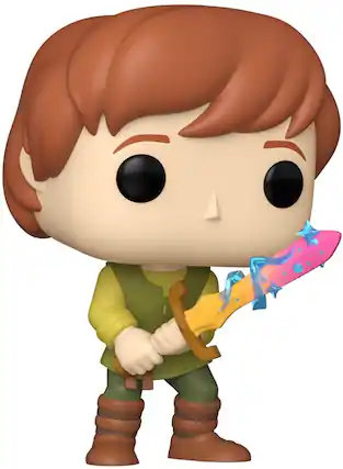 Front. Funko - Funko POP! Disney: The Black Cauldron - Taran with Sword (Disney Anniversary) - COLLECTIBLES - Multicolor.