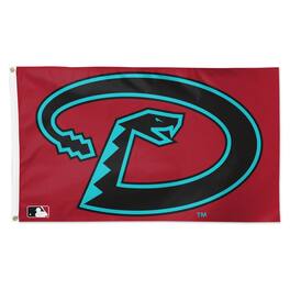WinCraft - Arizona Diamondbacks 3' x 5' Logo Single-Sided Deluxe Flag - Multicolor