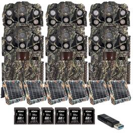 Browning Trail Cameras - Recon Force Elite HP5 Ultra (Non-Cellular) 6-Pack Bundle