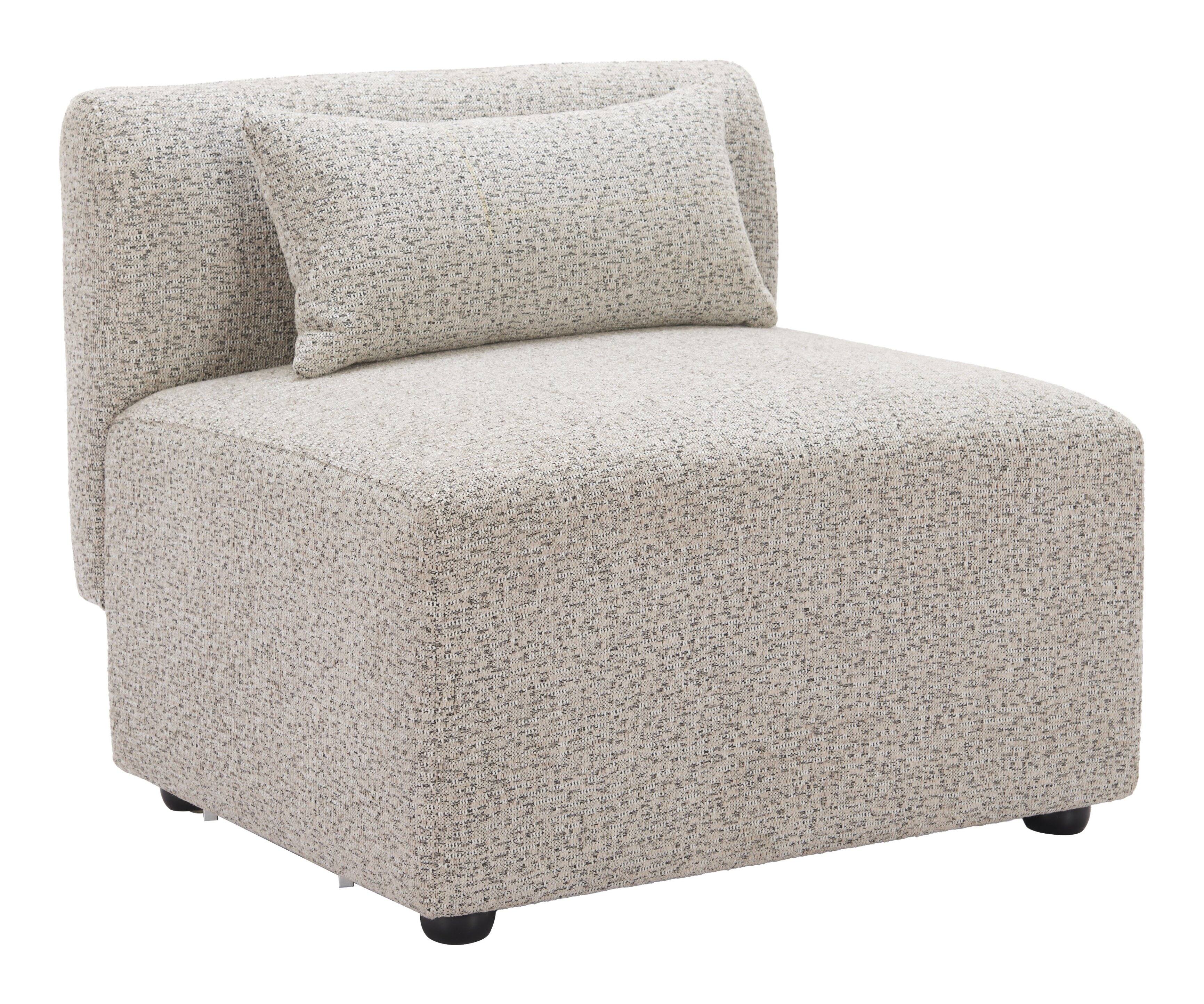 Front. Hivvago - Simu Middle Chair Dune Greige - Dune Greige.