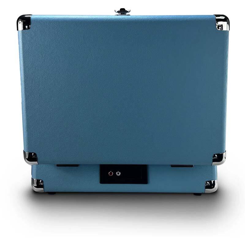 Back. Victor Audio - Victor Metro Plus Portable Dual Bluetooth® Suitcase Turntable - Turquoise.