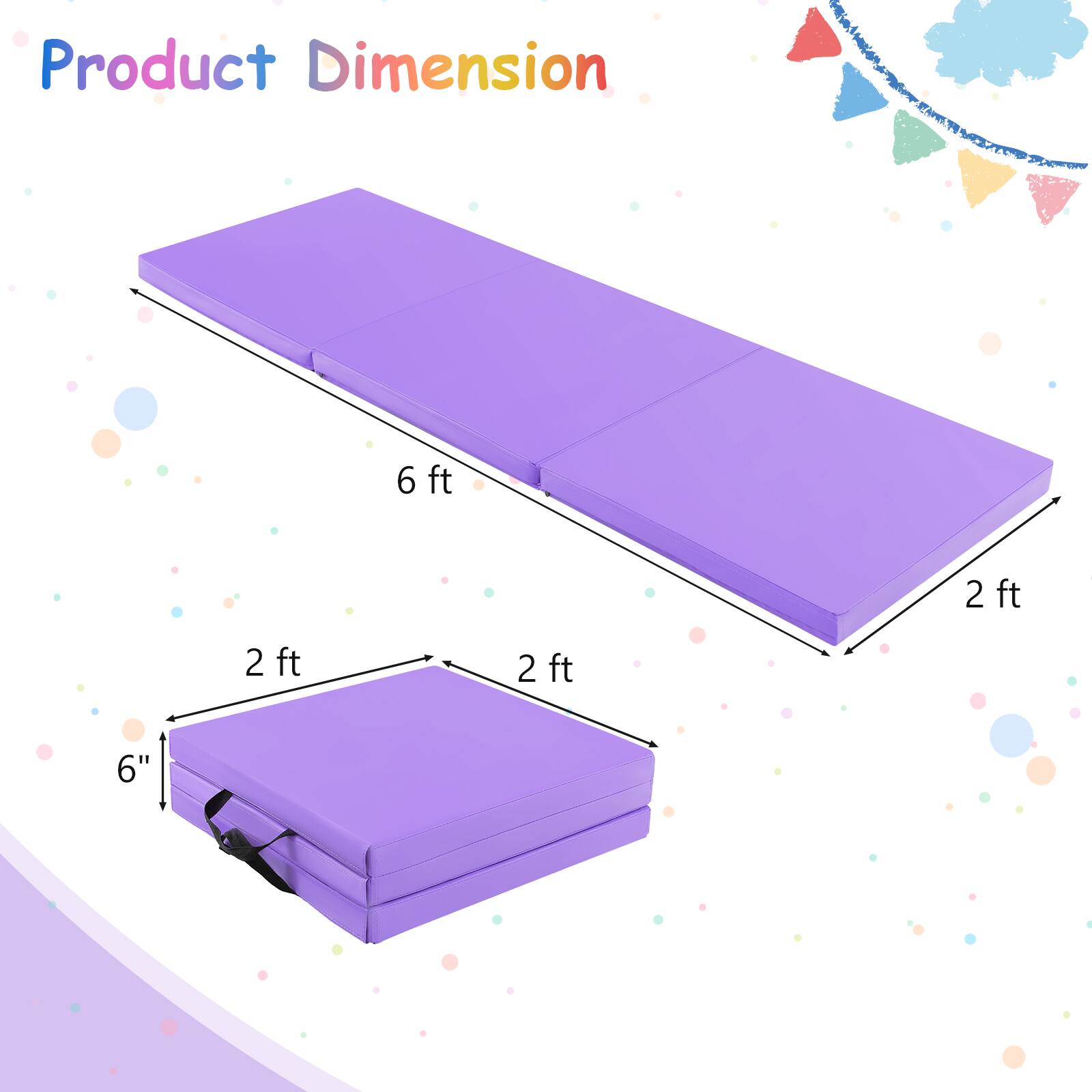 Product Dimension

6 ft  
2 ft  
2 ft  
2 ft  
6"