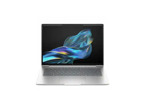 Front. HP - HP EliteBook 6 G1q 14" Copilot+ PC Notebook - WUXGA - 60 Hz - Qualcomm Snapdragon X Plus X1P-42-100 - 32 GB - 1 TB SSD - Meteor Silver.