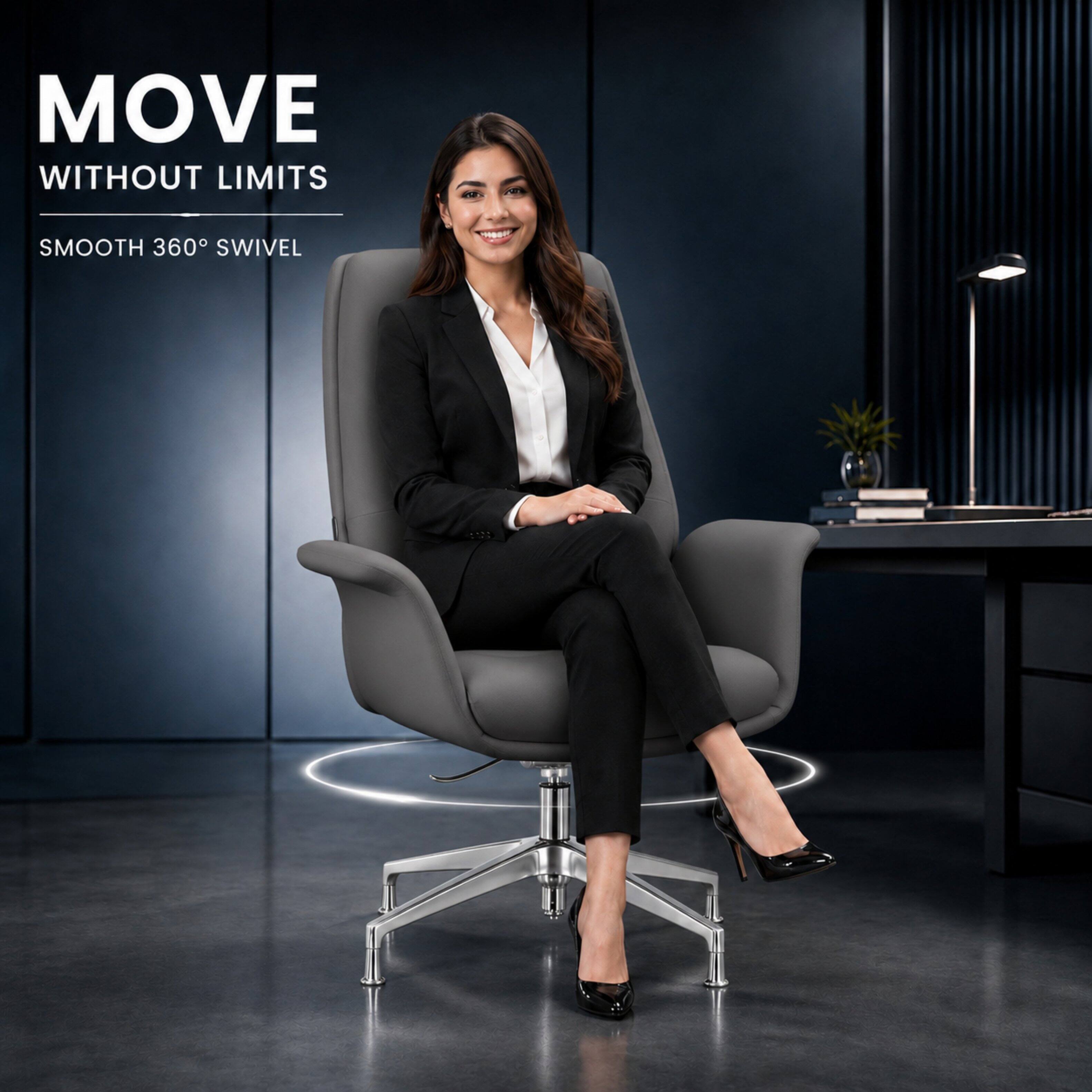 MOVE WITHOUT LIMITS  
SMOOTH 360° SWIVEL