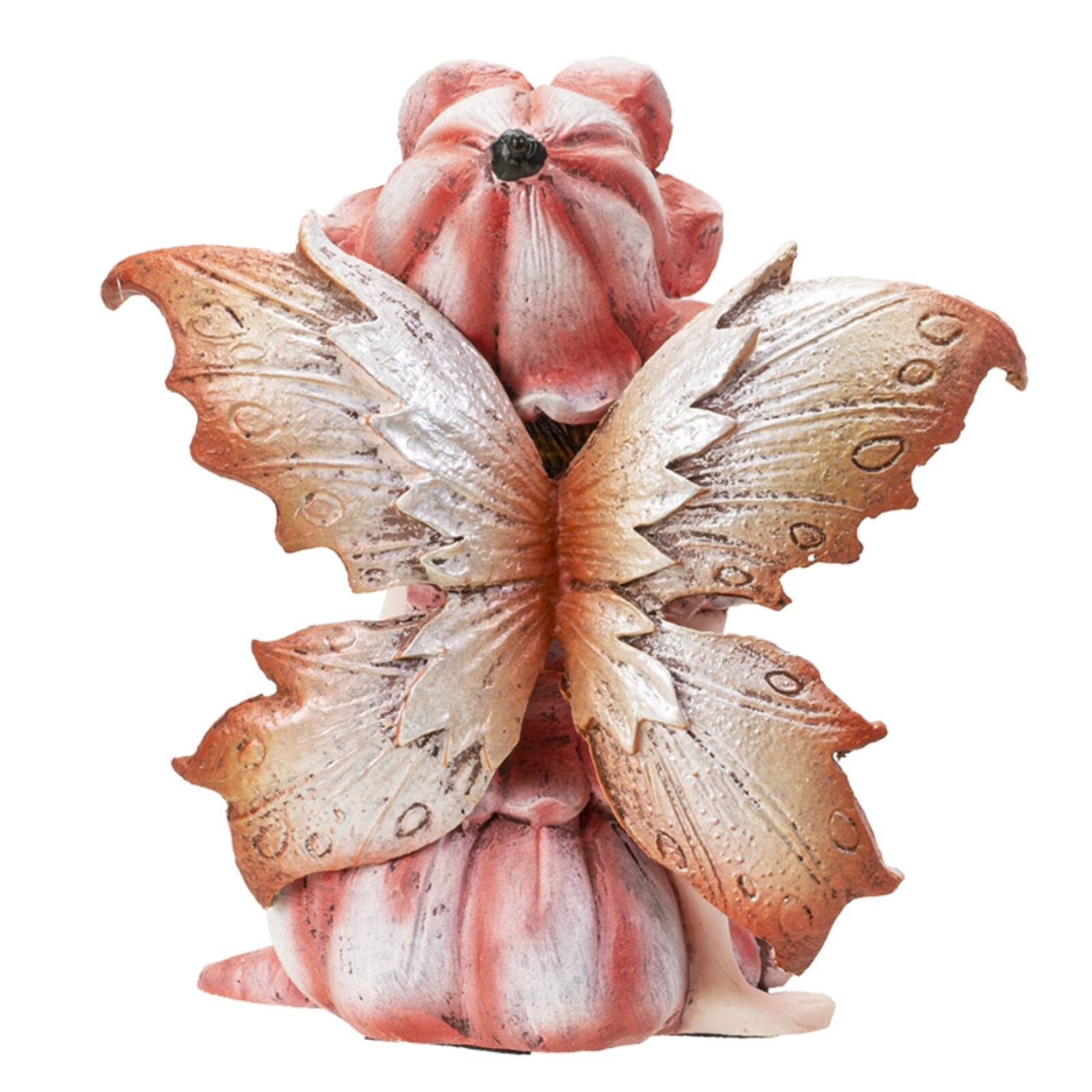 Left. Pacific Trading - Fairy Garden Flower Fairy Decorative Mini Garden Figurine 3 Inch - Multicolor.