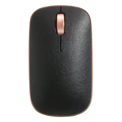 Front. AZIO - Retro Classic Bluetooth Optical Ergonomic Computer Mouse, Ambidextrous, 3 Buttons, 3000 DPI, 2.4G RF-USB, Artisan - Artisan.
