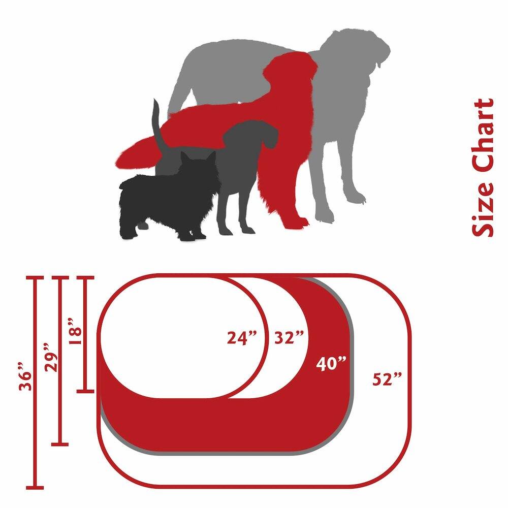 Size Chart

18" 29" 36" I 24" 32" 40" 52"