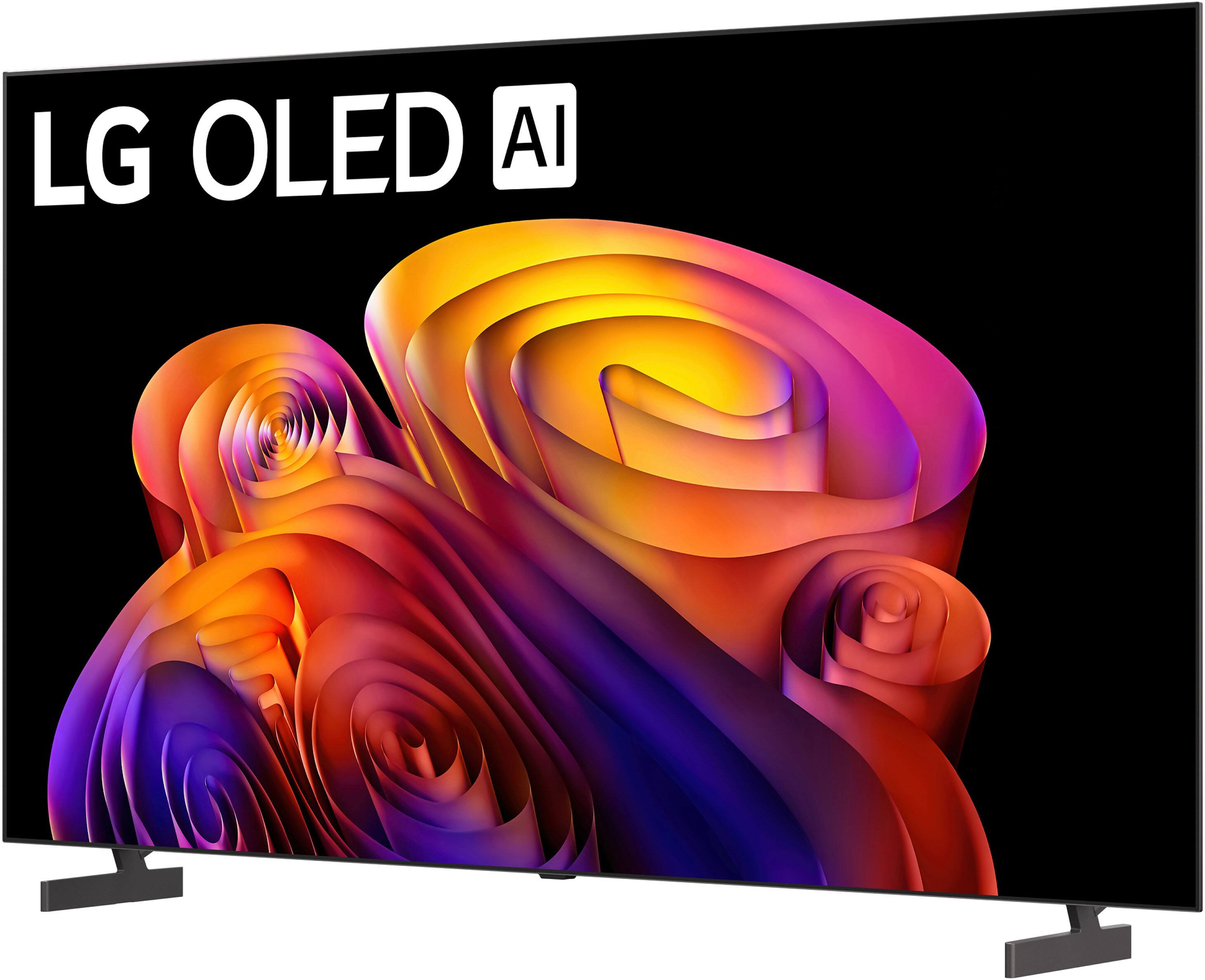 Alt View 23. LG - 77" Class B6E Series OLED AI 4K Smart webOS TV  (2026).