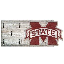 Fan Creations - Mississippi State Bulldogs 6" x 12" Mounted Key Holder - Multicolor