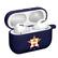 Alt View 1. Artinian - Houston Astros AirPods Pro Silicone Case Cover - Navy.