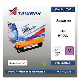 Triumph - SKL-CE403A Remanufactured (507A) 6,000 Page-Yield Toner - Magenta