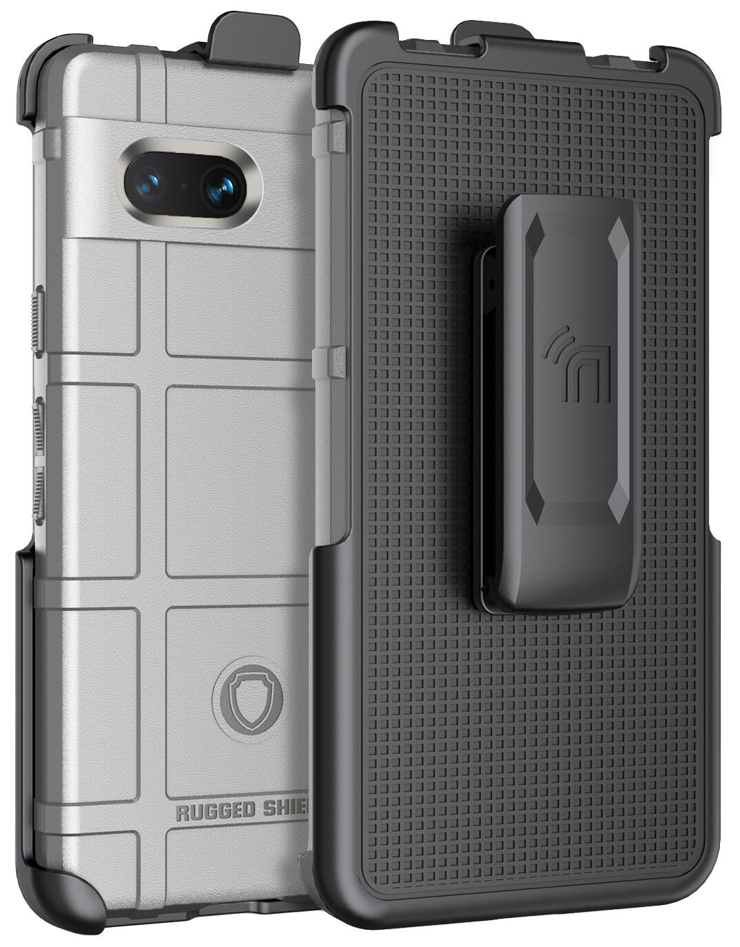 Nakedcellphone - Special Ops Case and Holster Belt Clip Combo for Google Pixel 7a - Gray price history on PriceWatchPro