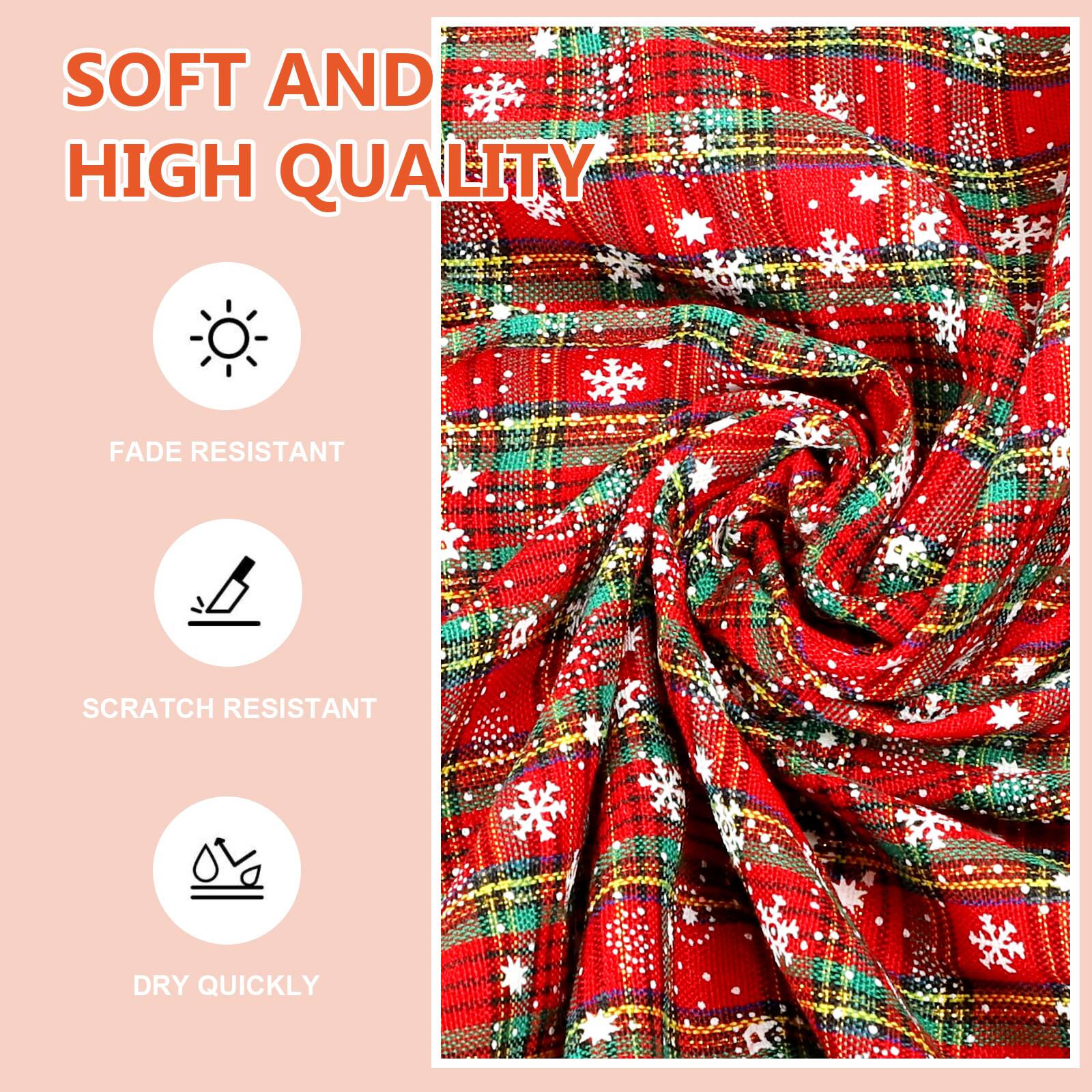 SOFT AND HIGH QUALITY  
FADE RESISTANT  
SCRATCH RESISTANT  
DRY QUICKLY