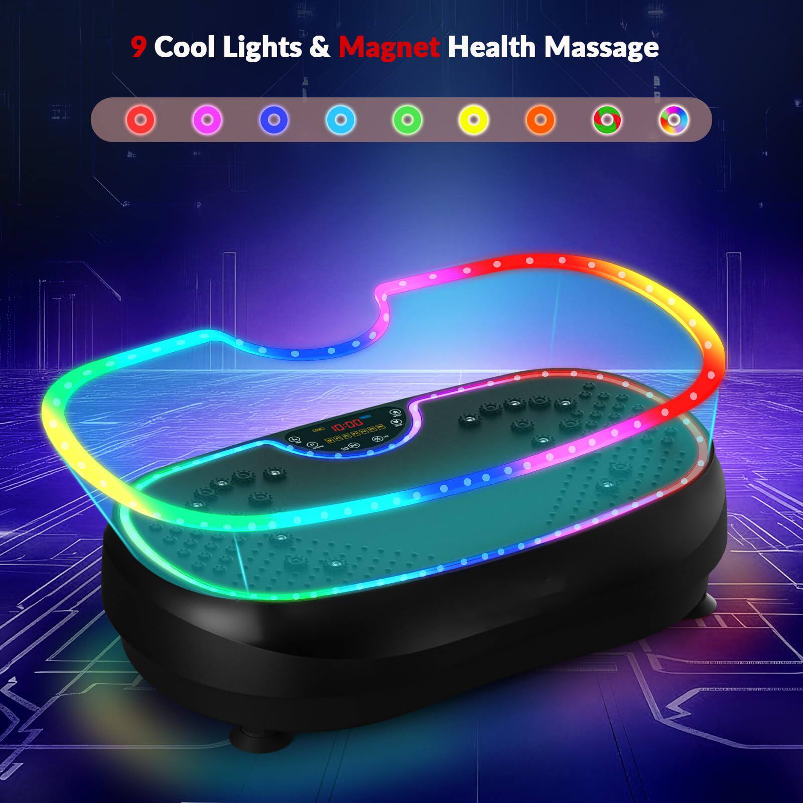 9 Cool Lights & Magnet Health Massage