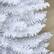 Alt View 8. Homcom - Pencil Christmas Tree - white.
