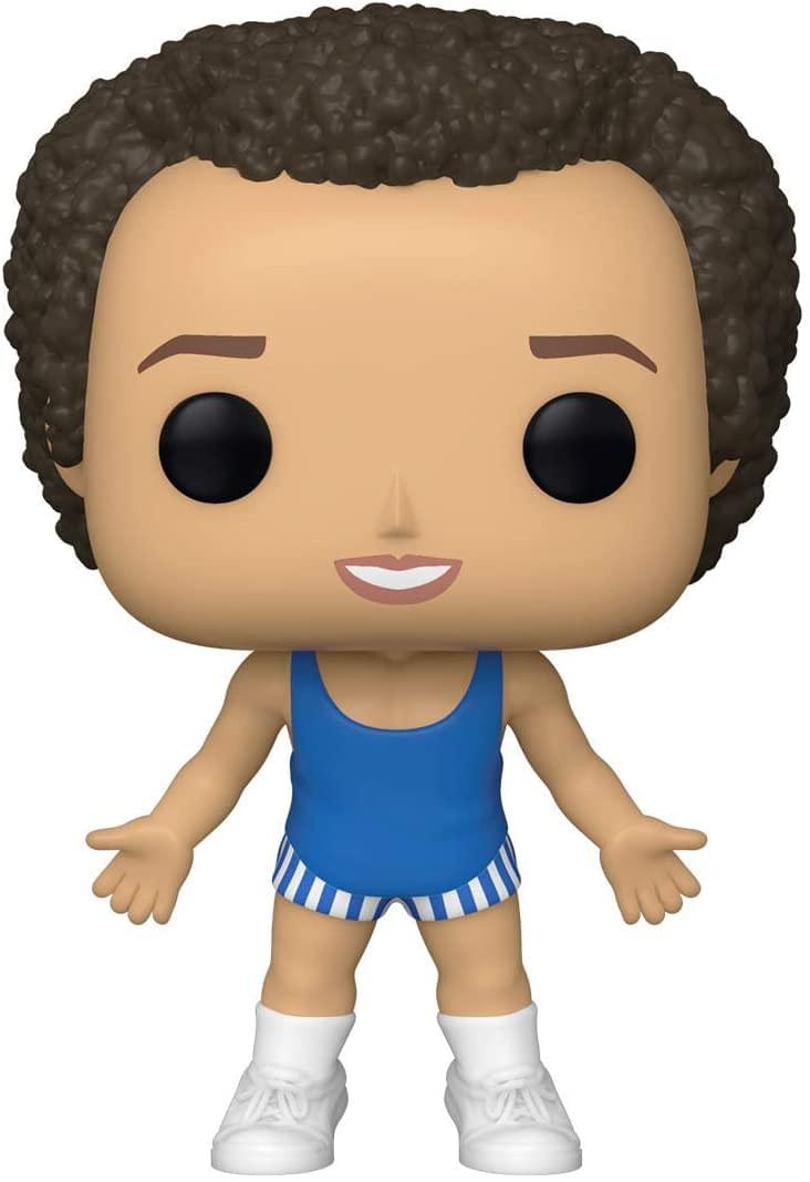 Front. Funko - Funko POP Icons Vinyl Figure | Richard Simmons - Blue.