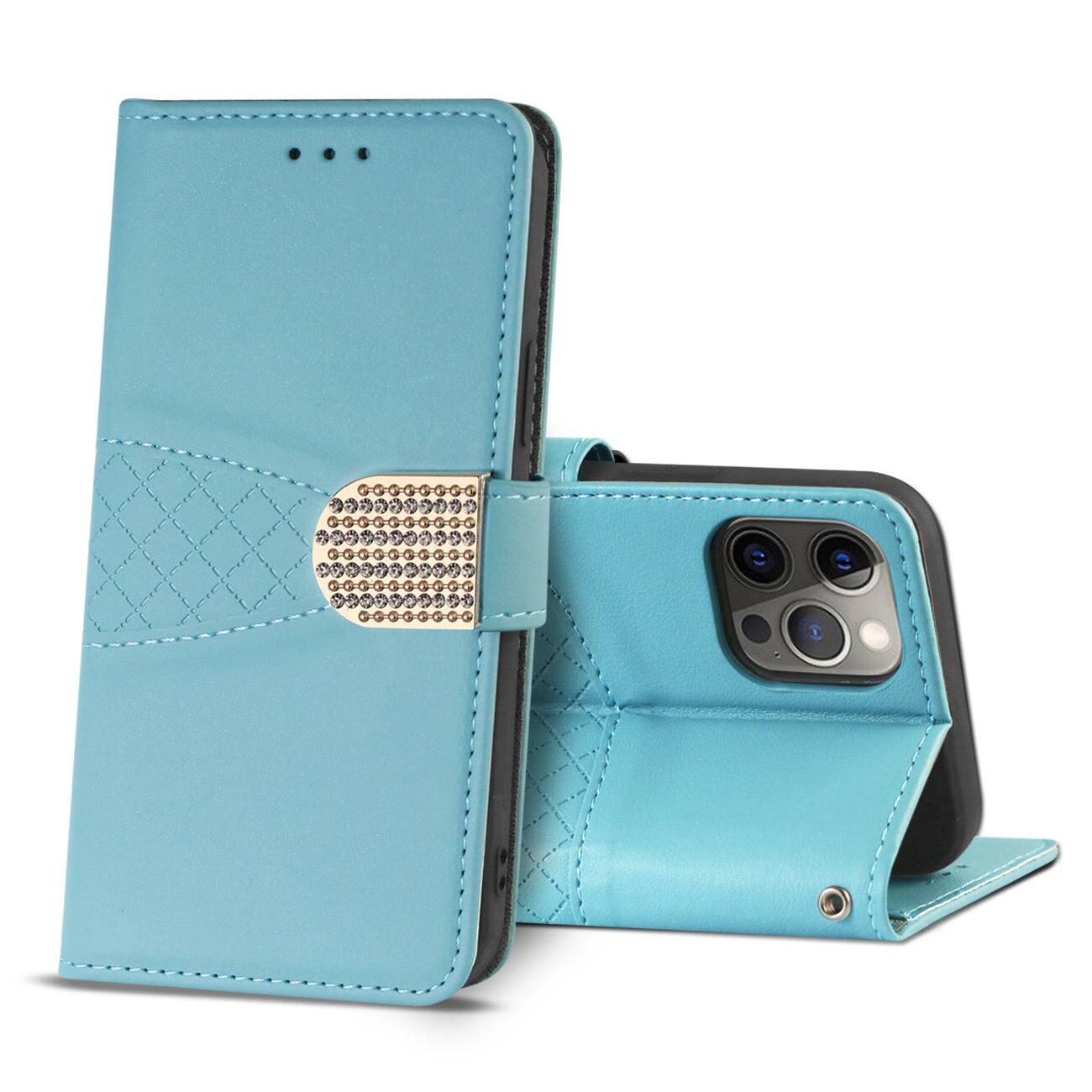 Reiko - 3-In-1 Wallet Caseapple Iphone 12 Pro Max In - Blue