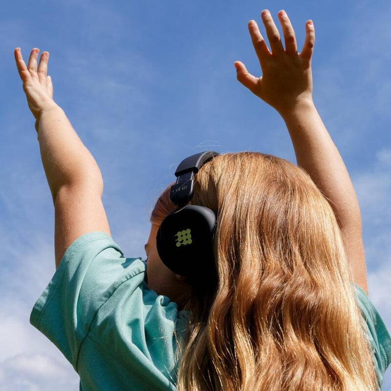 Alt View 2. Cubitt - Kids Headphones - Black.