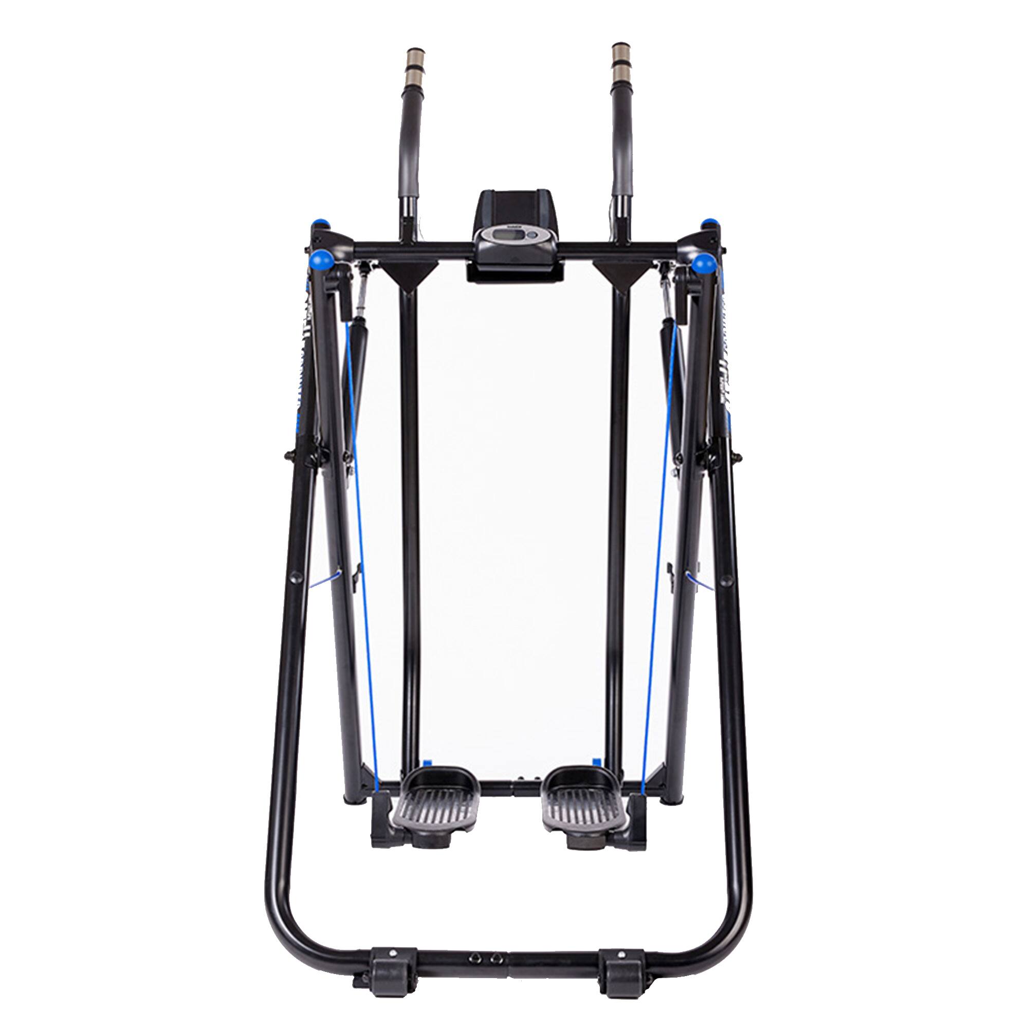 Alt View 5. Gazelle - Gazelle Sprinter Low Impact Exercise Machine with Grip Pulse Fitness Tracker - Black.