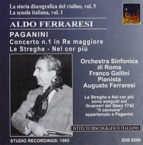 Paganini / Ferraresi / Gallini - La Storia Discografica Del  - COMPACT DISCS