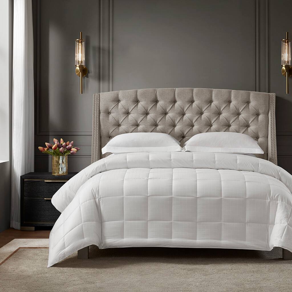 Front. Gracie Mills - Gracie Mills Aurelia Cotton Luxury Blanket - White.
