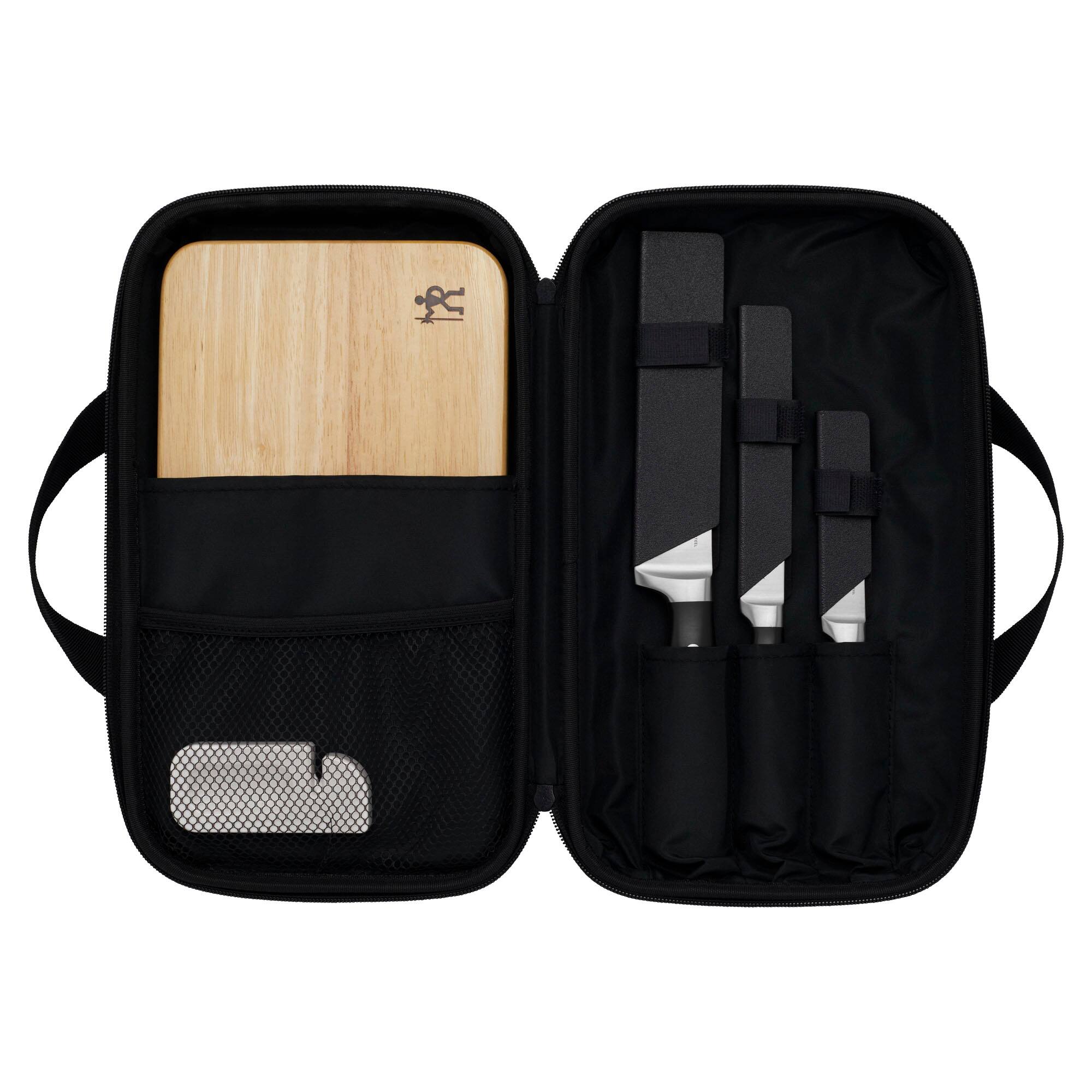 Alt View 5. Henckels - Henckels Forged Accent 6-pc Travel Knife Set - Black.