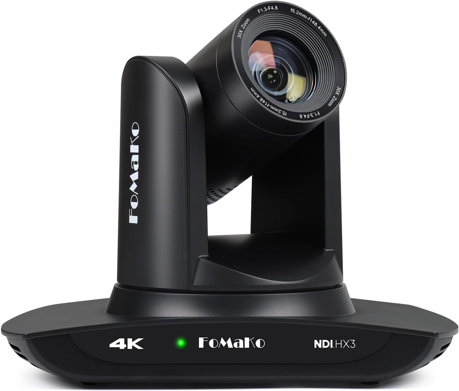 F1.3-F4.8 Zoom 15.2mm-f148.4mm 30X  
FoMako  
4mm 30X f5.2mm-f148.4mm Zoom F1.3-F4.8  
4K  
FOMAKO  
NDI.HX3