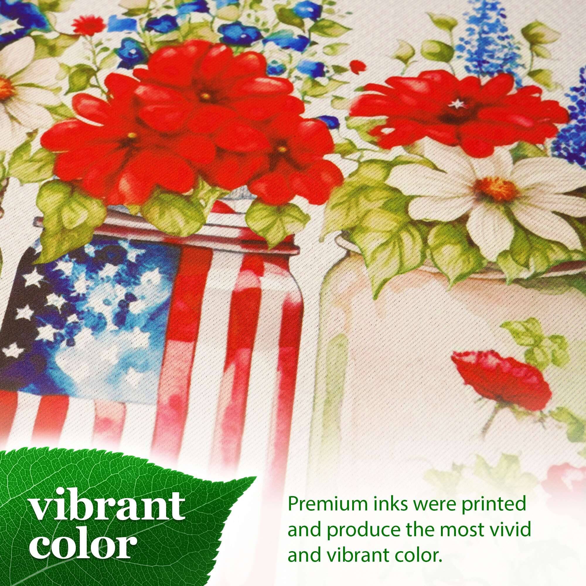Premium inks were printed and produce the most vivid and vibrant color.