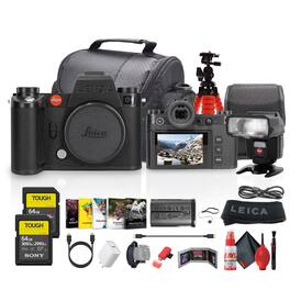 SL3-S Mirrorless Digital Camera + Leica SF 40 Flash + 64GB Memory Card - Bundle