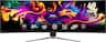 MSI - MPG 491CQP QD-OLED 49" 5120x1440 (DQHD) Curved OLED Quantum Dot Monitor 144Hz 0.03ms(GTG) HDR400 Type-C DisplayPort HDMI - Black