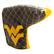 Alt View 2. Team Golf - West Virginia Mountaineers Quilted Blade Putter Cover - Multicolor.