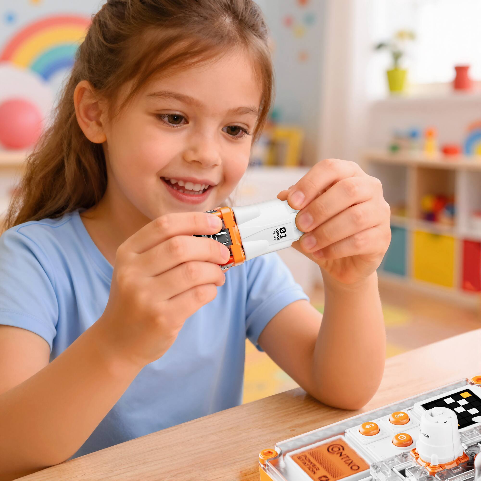 Alt View 7. Contixo - CB1 Circuit Builder Set for Kids, STEM Snap Circuit Electronics Learning Kit, Educational Science Toy.