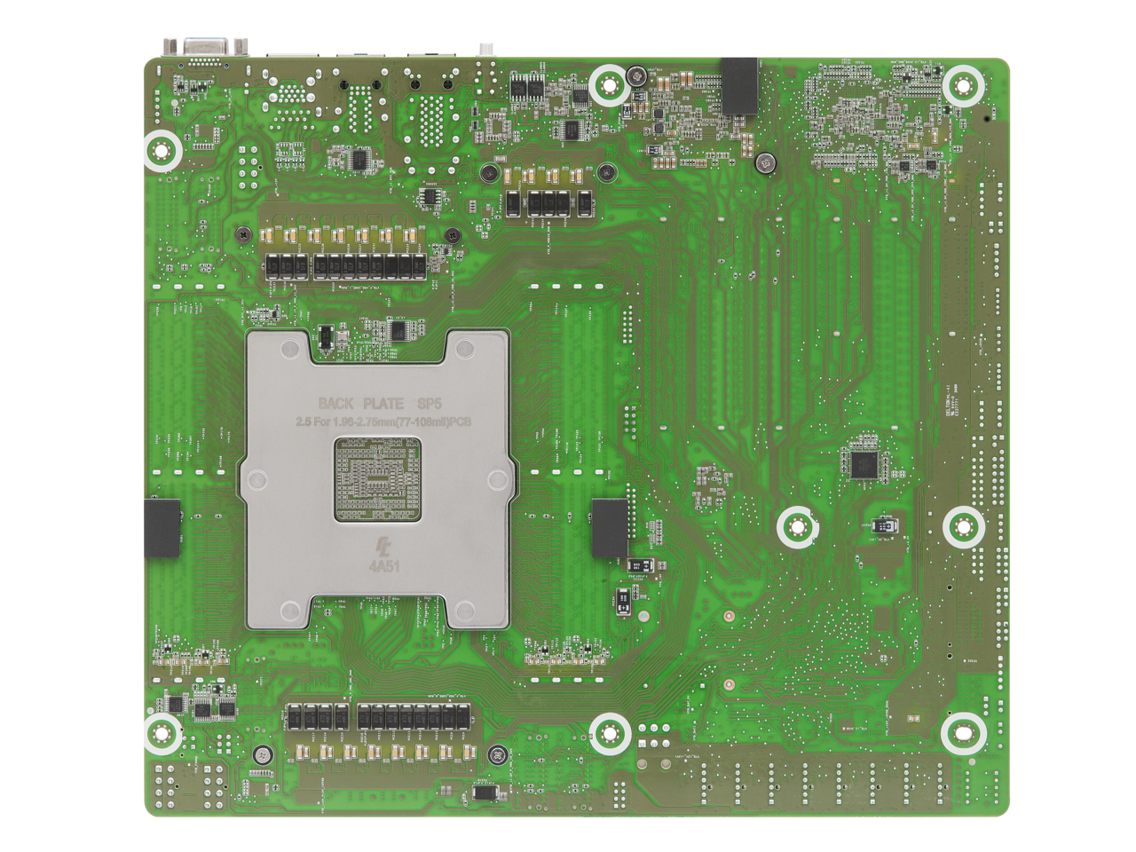 BACK PLATE SP5 2.5 For 1.96-2.75mm(77-108ml)PCB I 4A51