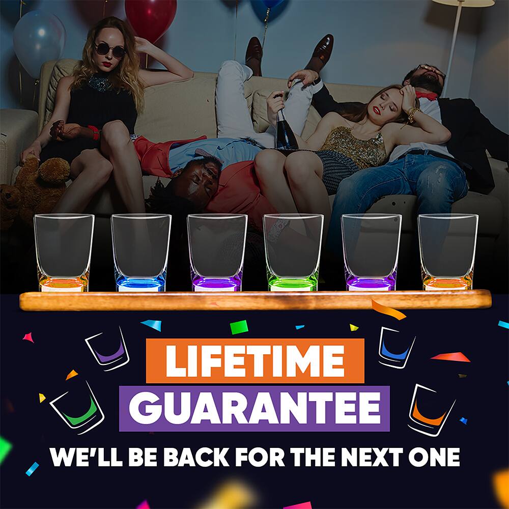 LIFETIME GUARANTEE  
WE'LL BE BACK FOR THE NEXT ONE