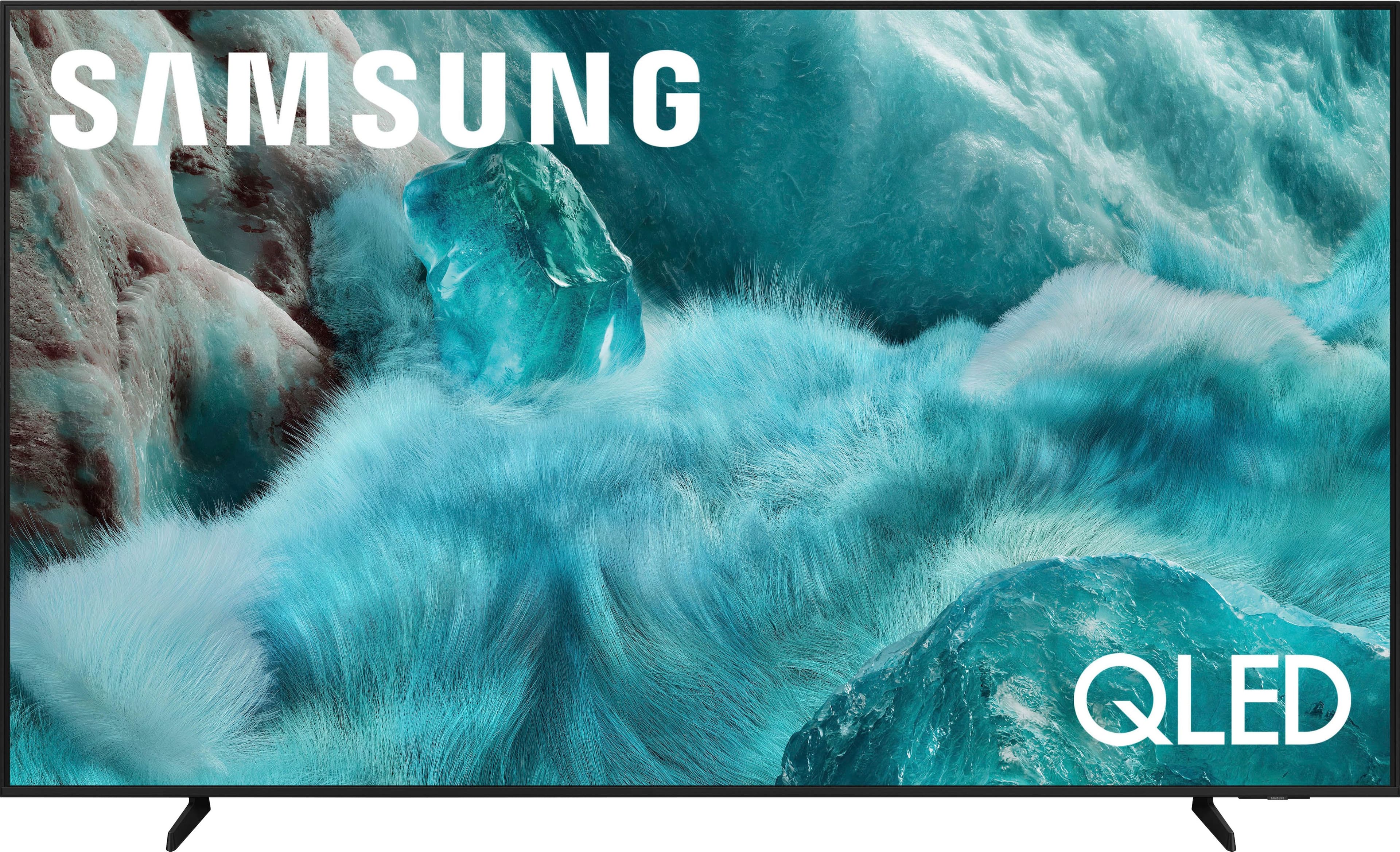 Samsung - 75” Class Q7F Series QLED 4K UHD SamsungVision AI Smart Tizen TV (2025) - Front_Zoom