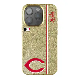 Keyscaper - MLB - Cincinnati Reds iPhone Bling Case - 14 - Gold