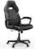 Front. ACGAM - Ergonomic Gaming Chair with PVC Leather, Lumbar Support, Headrest, 360° Swivel, Adjustable Height & Tilt for Home Office - Black.