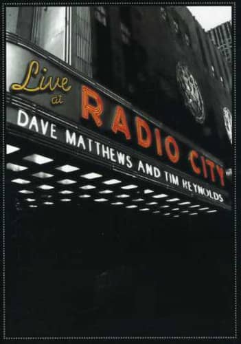 Front. Dave Matthews - Live at Radio City   - DVD.