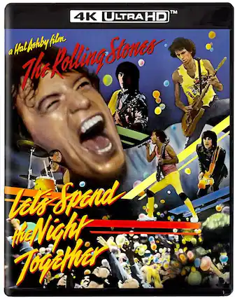 Front. Rolling Stones: Let's Spend the Night Together - 4K Blu-Ray.