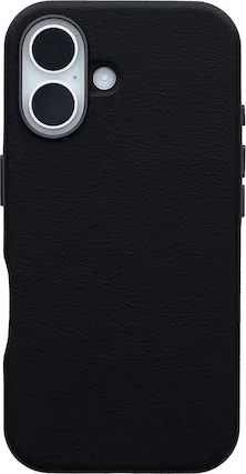 OtterBox - Symmetry Cactus Leather Series Hard Shell for MagSafe for Apple iPhone 16 - Black