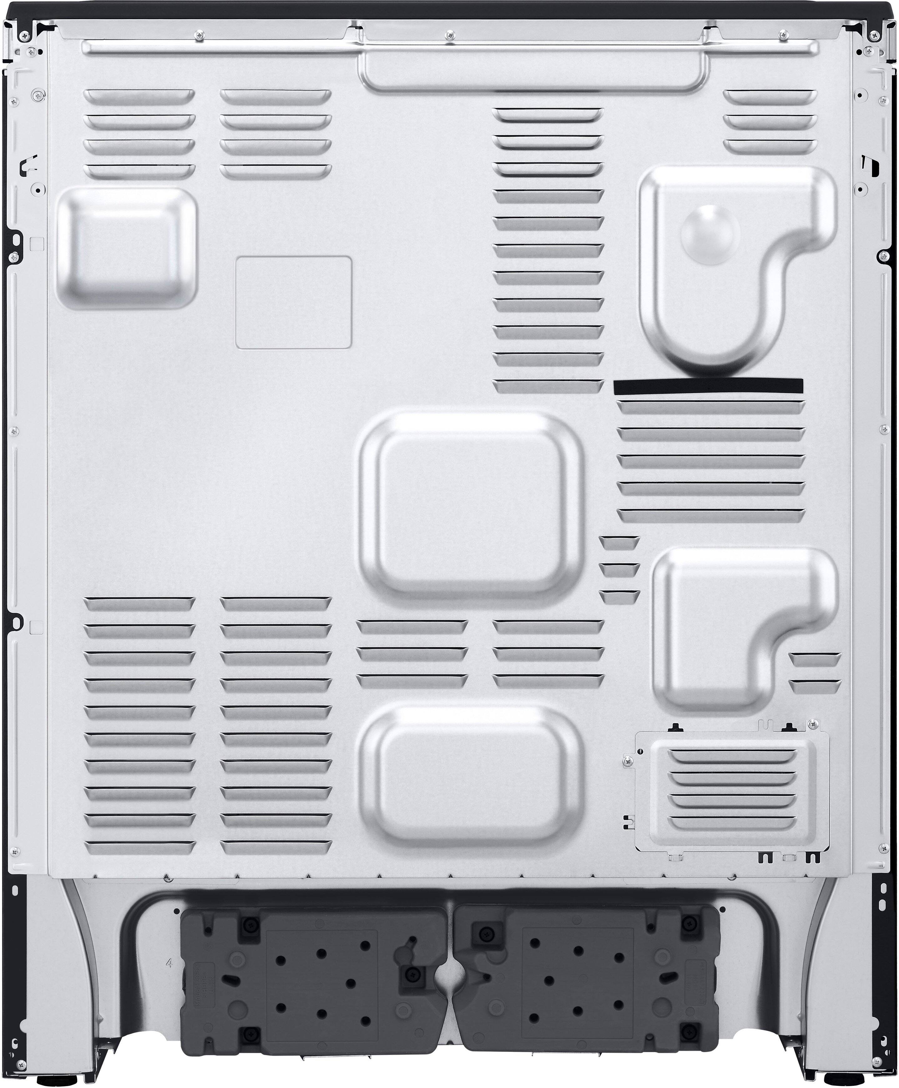 Alt View 26. LG - 6.3 Cu. Ft. Slide-in Electric Induction True Convection Smart Range with WideView Window and Flex Control Knobs - PrintProof Stainless Steel.