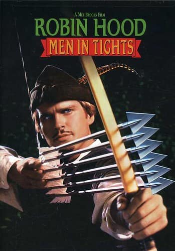 Front. Robin Hood: Men in Tights - DVD.