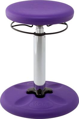 Kore Design - Kids Adjustable Tall Wobble Chair 16.5-24" - Purple