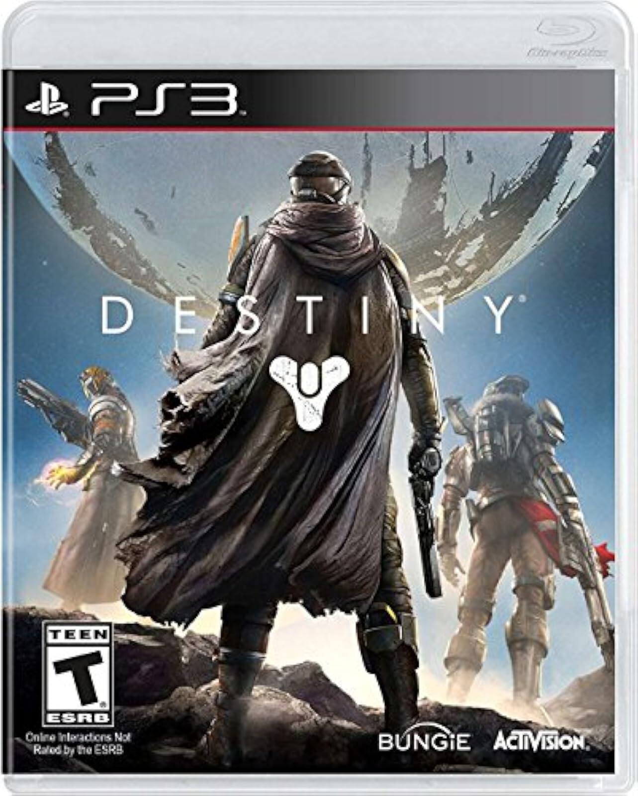 PS3
DESTINY
TEEN
T
ESRB
Online Interactions Not Rated by the ESRB
BUNGIE
ACTIVISION - T (Teen 13+)