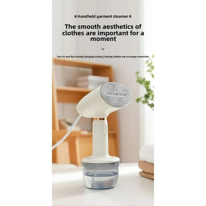 # Handheld garment steamer #

The smooth aesthetics of clothes are important for a moment

Two-in-one flat ironing/hanging ironing | ironing clothes are no longer restrictive