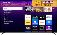 Roku - 65" Class Pro Series 4K QLED Mini-LED Smart RokuTV - Front_Zoom