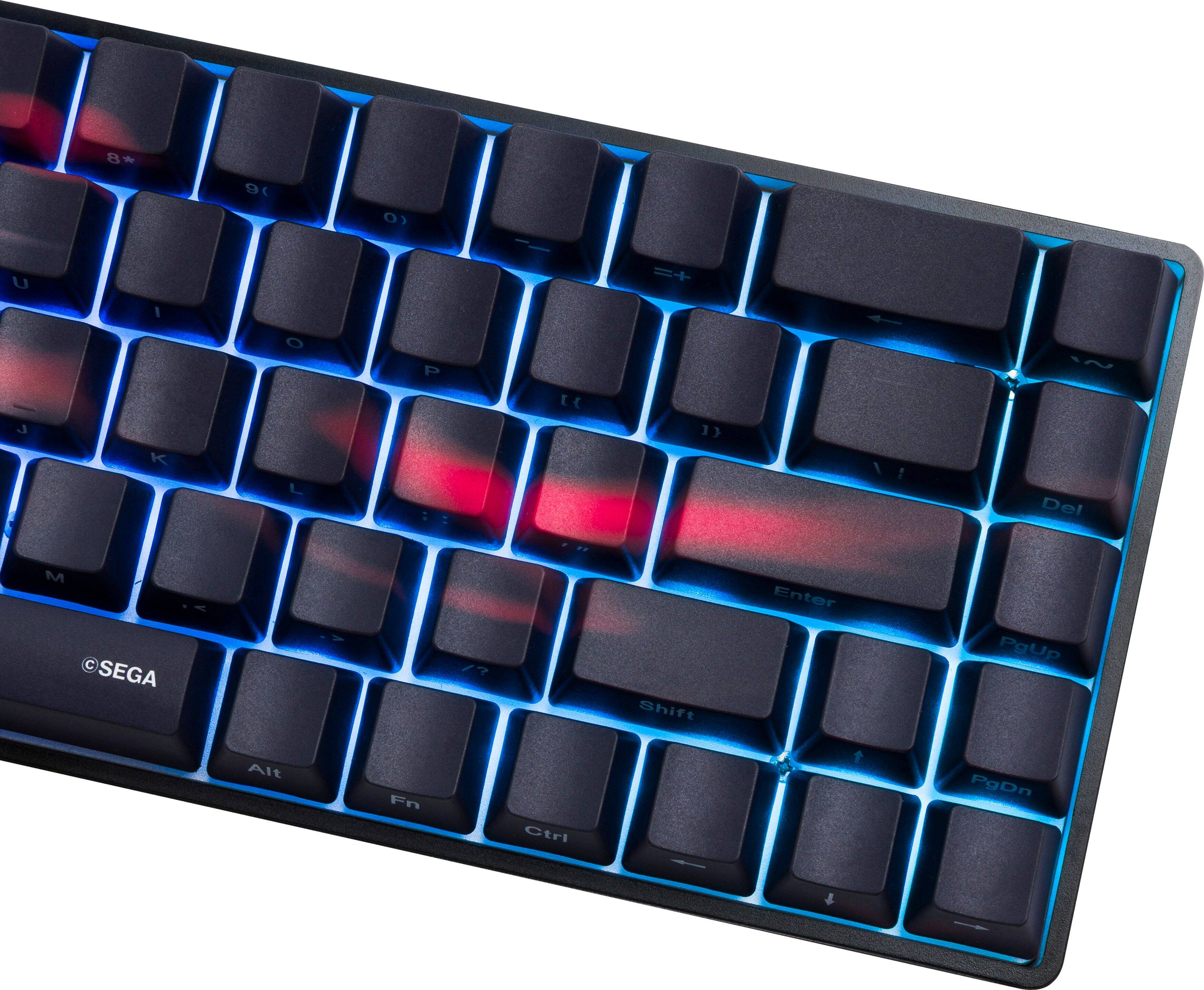 8 9 0 - =  
U I O P [ ]  
J K L ; '  
M , . /  
Del  
Enter  
Shift  
PgUp  
PgDn  
Ctrl  
Alt  
Fn  
SEGA