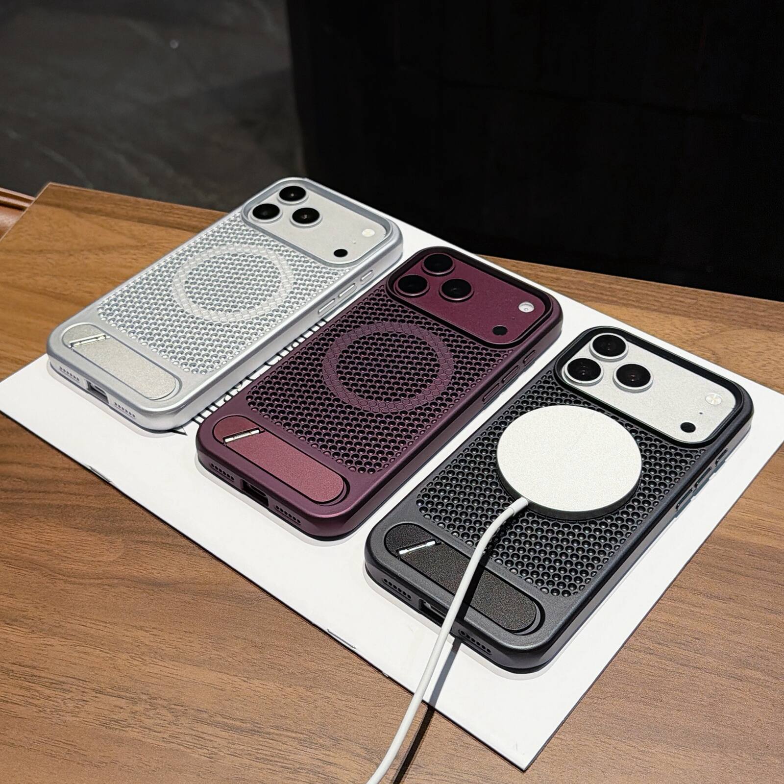 Dteck Heat Dissipation Case for Apple iPhone 18 Pro with Foldable ...
